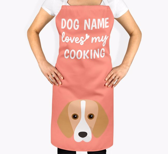 Loves My Cooking: Personalised {breedFullName} Apron